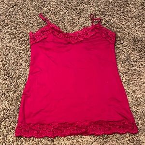 Pink,White House black market tank